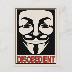 Disobedient Postcard