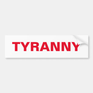 DISOBEY ALL COVID TYRANNY, Part 3 of 3 Bumper Sticker