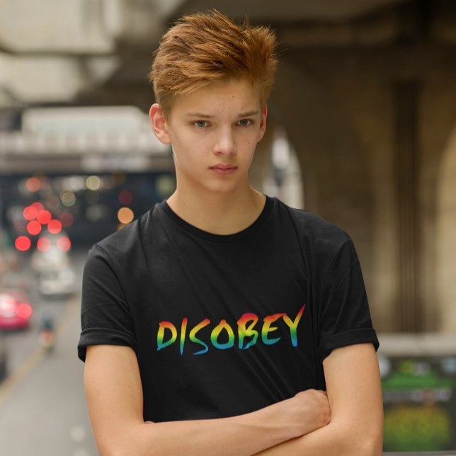 Disobey T-Shirt (Creator Uploaded)