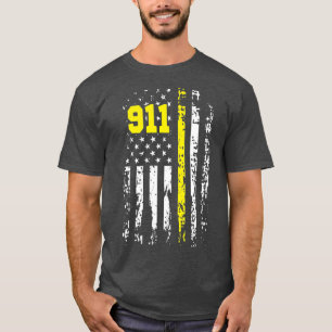 Dispatcher  911 First Responder USA Dispatcher T-Shirt