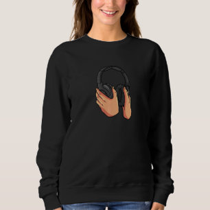 Dispatcher  911 Operator Thin Gold Yellow Line Dis Sweatshirt