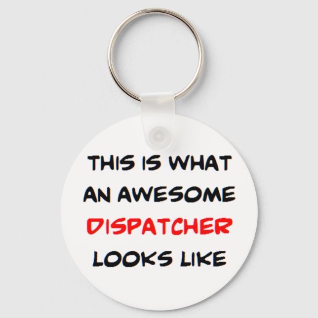 dispatcher, awesome key ring (Front)
