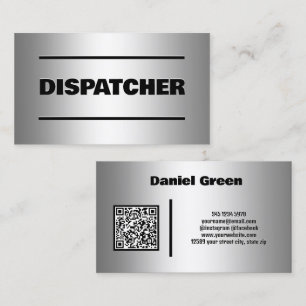 Dispatcher Custom QR Business Card