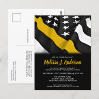 Dispatcher Retirement Personalised Thin Gold Line