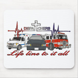 DISPATCHERS MOUSE PAD