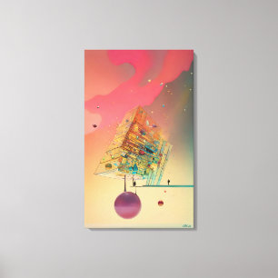 Displaced People Places Kings Canvas Print