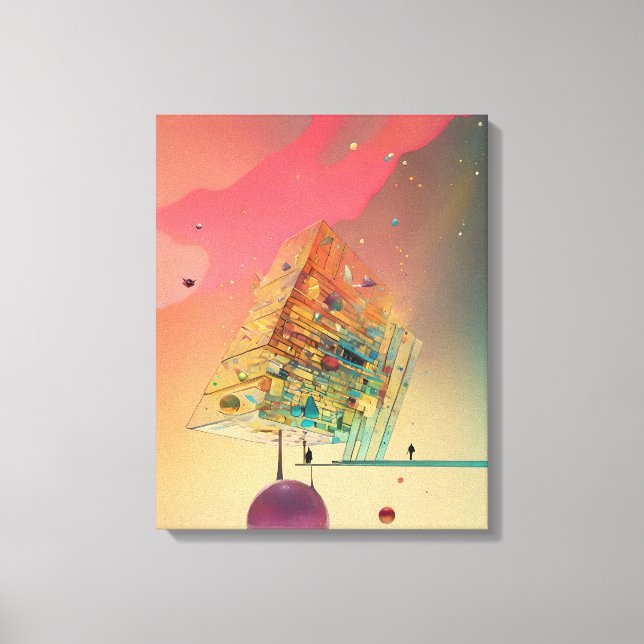 Displaced People Places Kings Canvas Print (Front)