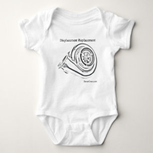 Displacement Replacement Turbo Baby Bodysuit