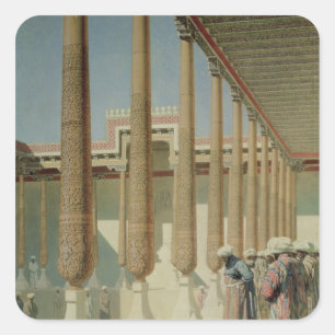 Display of Trophies, 1871-72 Square Sticker