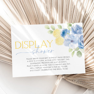 Display Shower Card Main Squeeze Bridal Shower