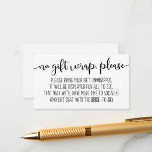 Display Shower Enclosure Card