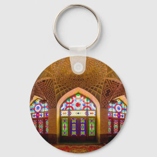 DISPLAY with respect: Religious Place of Worship Key Ring