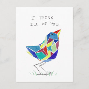 Displeased Postcard