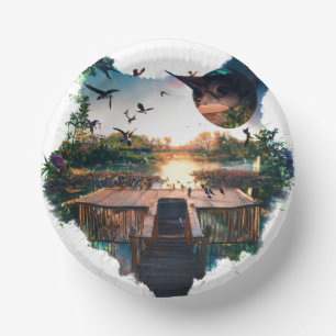 "Disposable Delights: Exploring the Sustainability Paper Plate
