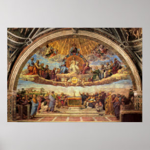 Disputation of the Eucharist Poster