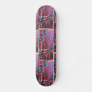DISREGARDED CITYSCAPE SKATEBOARD