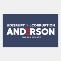 Disrupt the Corruption sticker (sheet of 4)