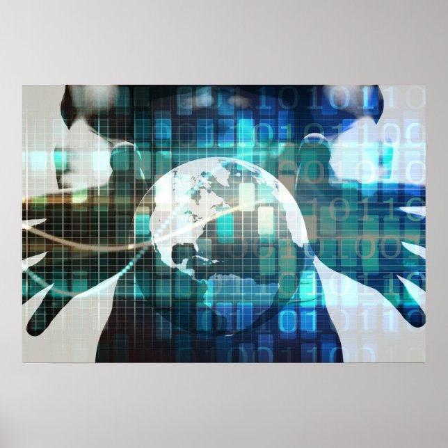 Disruptive Technology and Innovation in New Market Poster (Front)