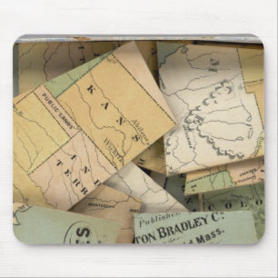 Dissected Outline Map, United States of America Mouse Pad