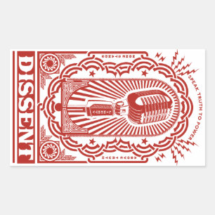 Dissent Sticker