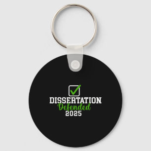Dissertation Defended 2025 For Phd Edd Doctorate G Key Ring