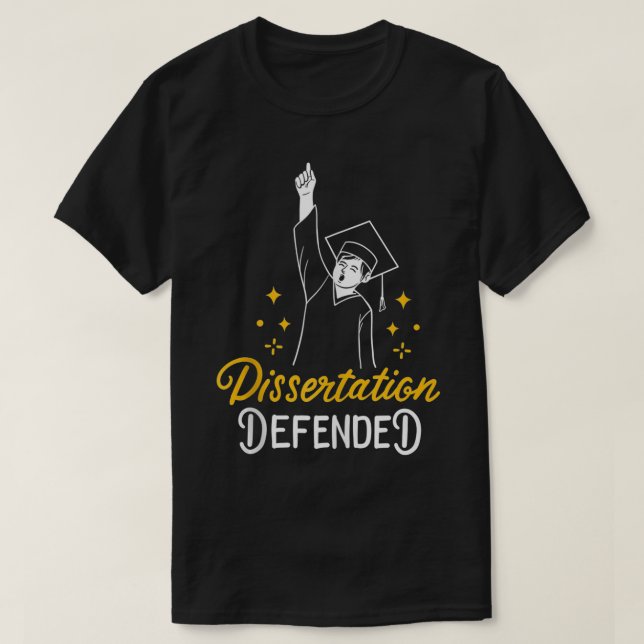 Dissertation Ph T-Shirt (Design Front)