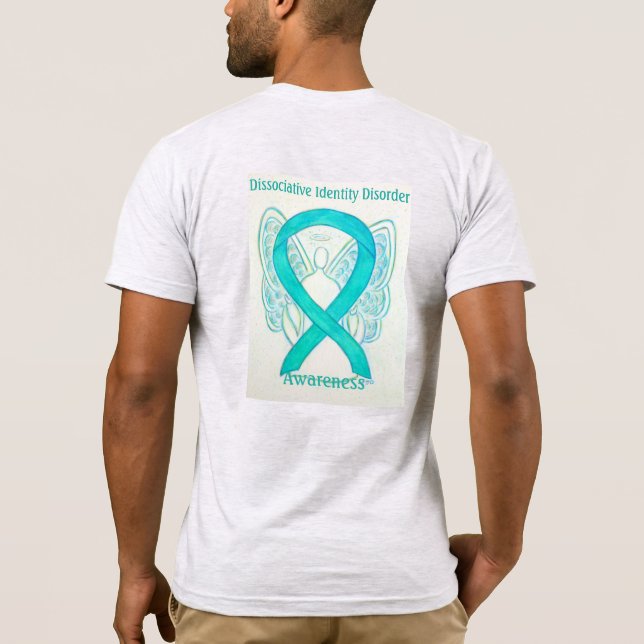 Dissociative Identity Disorder Awareness Angel Tee (Back)