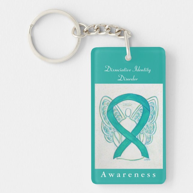 Dissociative Identity Disorder Awareness Keychain (Front)