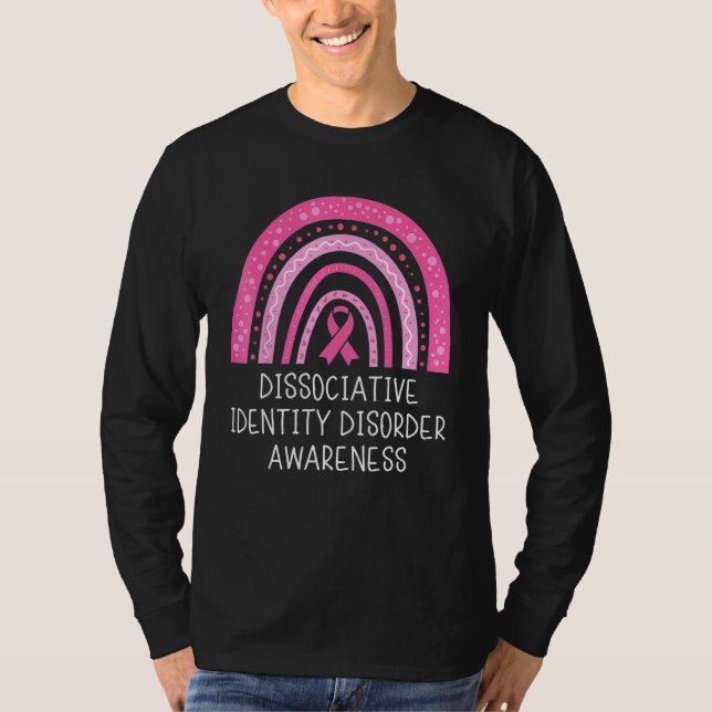 Dissociative Identity Disorder Awareness Support S T-Shirt (Front)