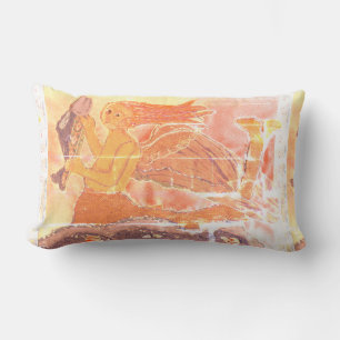 Disstressed Mermaid by Linandara Lumbar Cushion