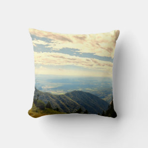 Distance Beauty Landscape Nature Photography Cushion