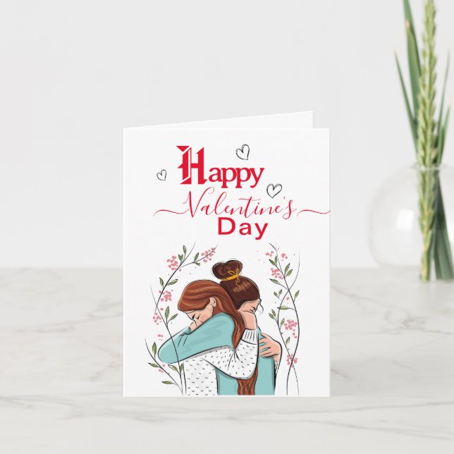 Distance friendship  card (Front)