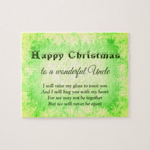 Distance Happy Christmas Uncle Jigsaw Puzzle