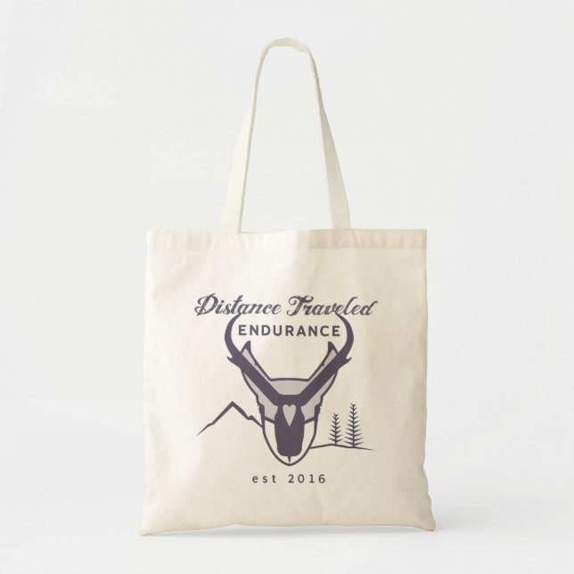 Distance Travelled Endurance Tote Bag (Front)