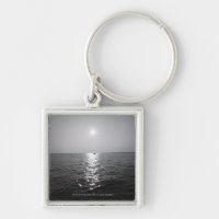 Distant boat on ocean