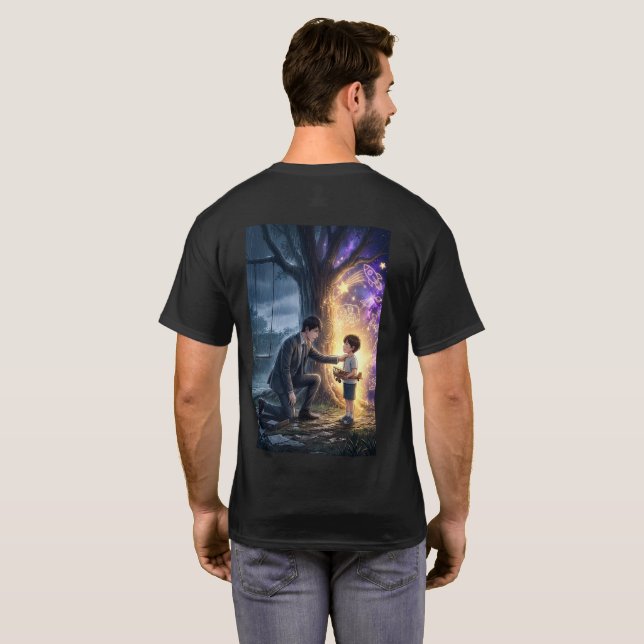 Distant Echoes Sci-Fi Magic T-Shirt (Back Full)
