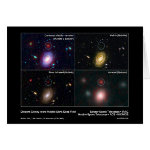 Distant Galaxy in the Hubble Ultra Deep Field –