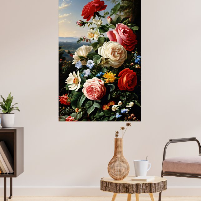 Distant Garden Poster (Living Room 3)