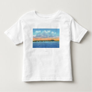 Distant Lake View of the New Bridge Toddler T-Shirt