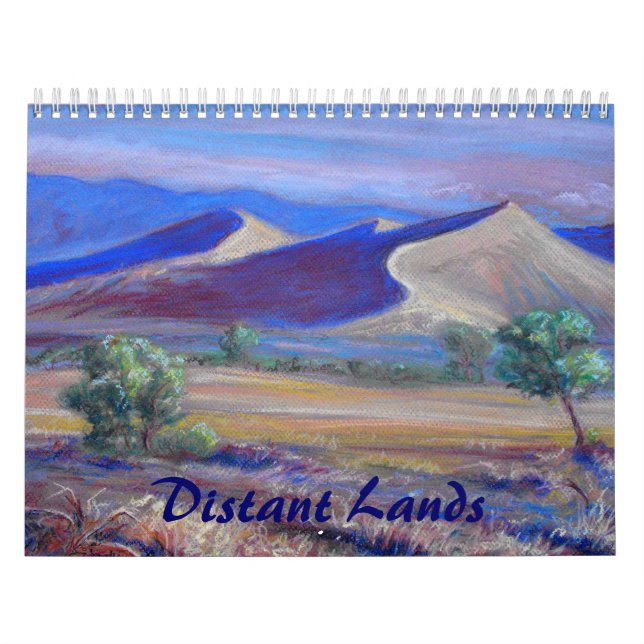 Distant Lands Fine Art Calendar (Cover)