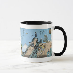 Distant View of Mt Fuji, Kuniyoshi, c. 1843 Mug