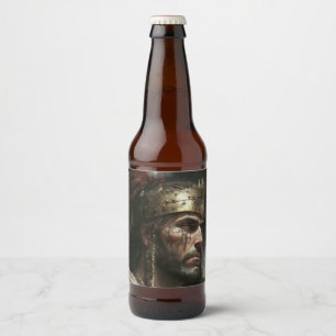 Distant War Beer Bottle Label