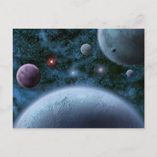 Distant Worlds Postcard