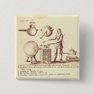 Distilling Equipment 15 Cm Square Badge