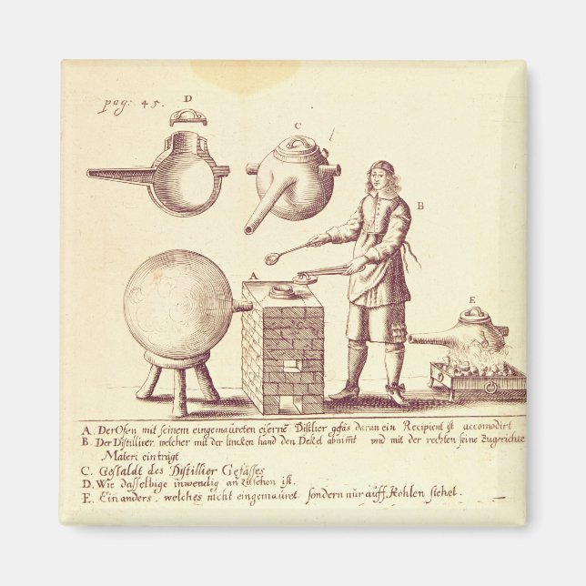 Distilling Equipment Magnet (Front)