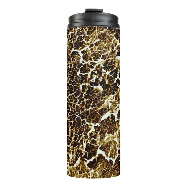 Distinctive Abstract Texture Thermal Tumbler (Front)