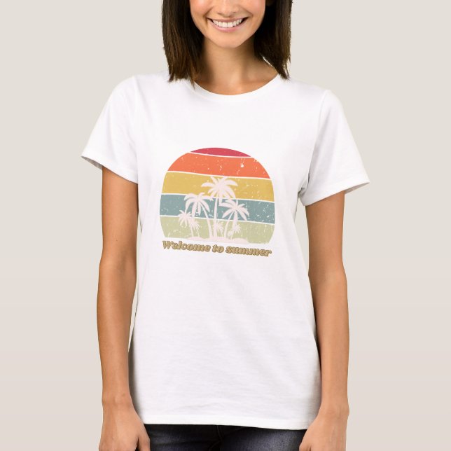 Distinctive design for summer T-Shirt (Front)