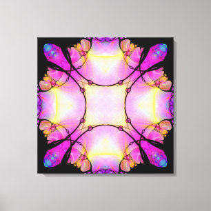 Distinctive Divergence Wrapped Canvas