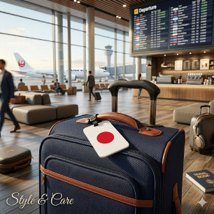 Distinctive Japan-Inspired Decorative Luggage Tag