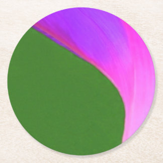 Distinctive round paper coaster